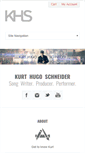 Mobile Screenshot of kurthugoschneider.com